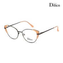 Load image into Gallery viewer, очки Dilicn 1008 Cat Eye Style Acetate And Metal Brand Designer Glasses Women  Optical Eyeglasses Eyewear