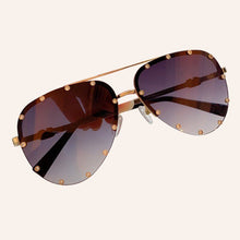 Load image into Gallery viewer, Dimaonds Rimless Sunglasses Women   Brand Polit Female Sun Glasses Mirror lunette de soleil femme