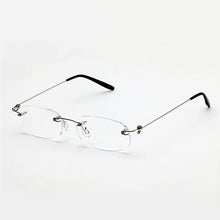 Load image into Gallery viewer, Diopter -1 -1.5 -2 -2.5 -3 -3.5 -4 Rimless Finished Myopia Glasses Women Men Upscale Brand Elegant Nearsighted Eyeglasses F154