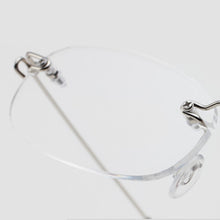 Load image into Gallery viewer, Diopter -1 -1.5 -2 -2.5 -3 -3.5 -4 Rimless Finished Myopia Glasses Women Men Upscale Brand Elegant Nearsighted Eyeglasses F154