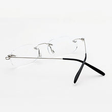 Load image into Gallery viewer, Diopter -1 -1.5 -2 -2.5 -3 -3.5 -4 Rimless Finished Myopia Glasses Women Men Upscale Brand Elegant Nearsighted Eyeglasses F154
