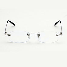 Load image into Gallery viewer, Diopter -1 -1.5 -2 -2.5 -3 -3.5 -4 Rimless Finished Myopia Glasses Women Men Upscale Brand Elegant Nearsighted Eyeglasses F154