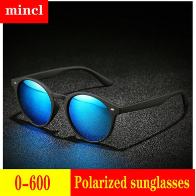 Diopter Finished Myopia Polarized Sunglasses Men Women Nearsighted Glasses square men's driving goggles UV400 FML