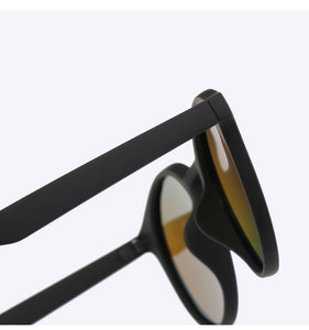 Diopter Finished Myopia Polarized Sunglasses Men Women Nearsighted Glasses square men's driving goggles UV400 FML