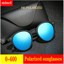 Load image into Gallery viewer, Diopter Finished Myopia Polarized Sunglasses Men Women Nearsighted Glasses square men&#39;s driving goggles UV400 FML