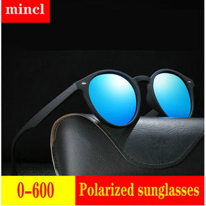 Diopter Finished Myopia Polarized Sunglasses Men Women Nearsighted Glasses square men's driving goggles UV400 FML