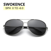 Carica l'immagine nel visualizzatore di Gallery, Diopter SPH 0 -0.5 -1 -1.5 -2 -2.5 -3 -3.5 -4 -4.5 -5 -5.5 -6.0 Finished Myopia Sunglasses Men Women Nearsighted Glasses F195
