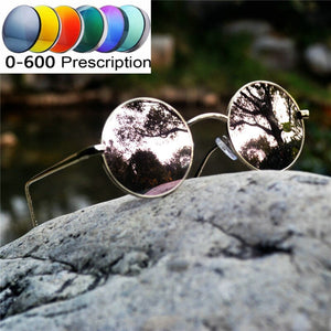 Diopter SPH 0 -to -6.0 Finished Myopia Sunglasses Men Women Nearsighted Men's Optical Polarized Driving Sunglasses FML