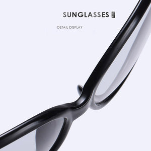 Discoloration Crystal Sunglasses Women Polarized Chameleon Len Driving Sun Glasses Female Gradient Shades Oculos Feminino UV400