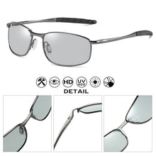 Load image into Gallery viewer, Discoloration HD Sunglasses Men Polarized Photochromic Lens For Driving Shades Women Glasses Anti-Glare Eyewear zonnebril heren