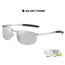Load image into Gallery viewer, Discoloration HD Sunglasses Men Polarized Photochromic Lens For Driving Shades Women Glasses Anti-Glare Eyewear zonnebril heren