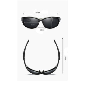 Dokly Polarized Men Sunglasses Men cool Eyewear Brand Designer Driving Oculos De Sol Reflective Coating UV400 Not Send With Bag