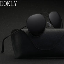 Load image into Gallery viewer, Dokly brand 2023 HD Polarized black lens black sunglasses Men Polarized Sunglasses Oculos Driving  Design no bag