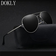 Load image into Gallery viewer, Dokly brand 2023 HD Polarized black lens black sunglasses Men Polarized Sunglasses Oculos Driving  Design no bag