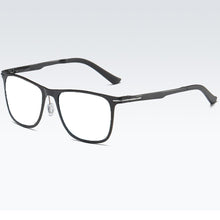 Load image into Gallery viewer, Double Bridge Al-mg Alloy Men Ultralight Reading Glasses +0.75 +1 +1.25 +1.5 +1.75 +2 +2.25 +2.5 +2.75 +3 +3.25 +3.5 +3.75+4