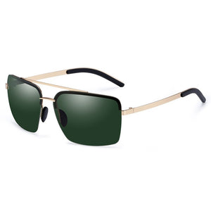Double Bridge Men Sunglasses Polarized UV400 Protection Driving Sun Glasses Women Male Classic Brand Design Safety Car Goggles