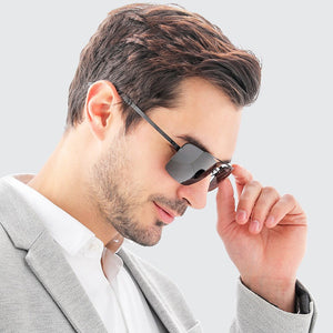 Double Bridge Men Sunglasses Polarized UV400 Protection Driving Sun Glasses Women Male Classic Brand Design Safety Car Goggles