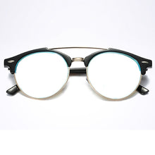 Load image into Gallery viewer, Double Bridge Retro Round Ultralight Reading Glasses +0.75 +1 +1.25 +1.5 +1.75 +2 +2.25 +2.5 +2.75 +3 +3.25 +3.5 +3.75 +4 To +6