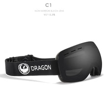Load image into Gallery viewer, Dragon Brand Winter Snowboard Goggles Anti Fog Coating Sun Glasses UV400 Protection Optimized Lenses Goggle Design