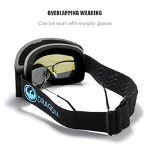 Load image into Gallery viewer, Dragon Brand Winter Snowboard Goggles Anti Fog Coating Sun Glasses UV400 Protection Optimized Lenses Goggle Design