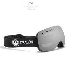 Load image into Gallery viewer, Dragon Brand Winter Snowboard Goggles Anti Fog Coating Sun Glasses UV400 Protection Optimized Lenses Goggle Design