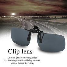 Load image into Gallery viewer, Driver Goggles Anti-UVA UVB Polarized Sun Glasses Driving Night Vision Glasses Clip Lens UV400 Sunglasses Eyewear Accessories