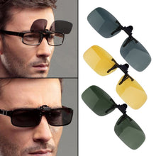 Load image into Gallery viewer, Driver Goggles Anti-UVA UVB Polarized Sun Glasses Driving Night Vision Glasses Clip Lens UV400 Sunglasses Eyewear Accessories