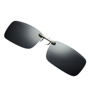 Driver goggles Detachable Night Vision Lens Driving Metal Polarized Clip On Glasses Sunglasses Glasses Car Driving #YL5