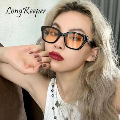 Driving Glasses Women Cat Eye Retro Designer Round Oversized Glasses Sunglasses Yellow Lens Travel Eyewear Goggles Gafas