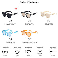 Load image into Gallery viewer, Driving Glasses Women Cat Eye Retro Designer Round Oversized Glasses Sunglasses Yellow Lens Travel Eyewear Goggles Gafas