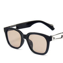 Load image into Gallery viewer, Driving Glasses Women Cat Eye Retro Designer Round Oversized Glasses Sunglasses Yellow Lens Travel Eyewear Goggles Gafas