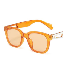 Load image into Gallery viewer, Driving Glasses Women Cat Eye Retro Designer Round Oversized Glasses Sunglasses Yellow Lens Travel Eyewear Goggles Gafas