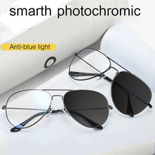 Load image into Gallery viewer, Driving Photochromic Progressive Multifocal Reading Glasses Men Women Anti-blue Ray UV Protect Sun Presbyopia Eyeglasses 1.5 2.5
