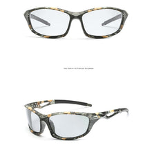 Load image into Gallery viewer, Driving Photochromic Sunglasses Fishing Camo Polarized Chameleon Discoloration Sun Glasses for Women Men  Women Sunglasses