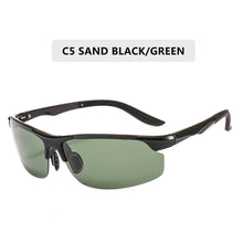 Load image into Gallery viewer, Driving Polarized Sun Glasses Plastic Titanium TR90 Frame Sports Sunglasses Men Polarized Driver Retro UV400 Anti-glare Goggles