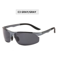 Load image into Gallery viewer, Driving Polarized Sun Glasses Plastic Titanium TR90 Frame Sports Sunglasses Men Polarized Driver Retro UV400 Anti-glare Goggles