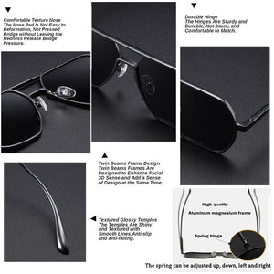 Driving Polarized Sunglasses Men Day Night Vision Goggles Sun Glasses Gafas De Sol Hombre 2023 Out Door Sun Glasses for Driver