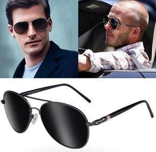 Men Loved Sunglasses  oculos de sol polarizer car driver mirror wild frog trend Sun glasses Jwf-013