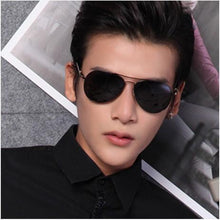Load image into Gallery viewer, Men Loved Sunglasses  oculos de sol polarizer car driver mirror wild frog trend Sun glasses Jwf-013