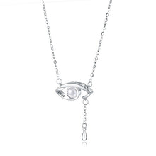 Load image into Gallery viewer, New Rose Gold 100 Languages I Love You Projection Pendant Necklace Romantic Love Memory Wedding Necklace