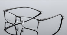 Load image into Gallery viewer, Durable Mens Alloy Business Glasses Frame Men Male Square Ultralight Metal Eye Square Prescription Spectacles Frames