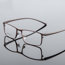 Load image into Gallery viewer, Durable Mens Alloy Business Glasses Frame Men Male Square Ultralight Metal Eye Square Prescription Spectacles Frames