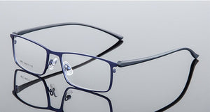 Durable Mens Alloy Business Glasses Frame Men Male Square Ultralight Metal Eye Square Prescription Spectacles Frames