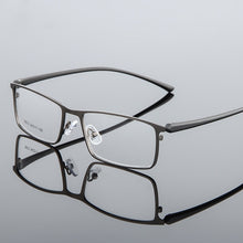 Load image into Gallery viewer, Durable Mens Alloy Business Glasses Frame Men Male Square Ultralight Metal Eye Square Prescription Spectacles Frames