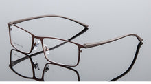 Load image into Gallery viewer, Durable Mens Alloy Business Glasses Frame Men Male Square Ultralight Metal Eye Square Prescription Spectacles Frames