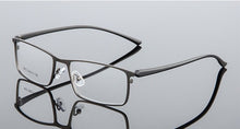 Load image into Gallery viewer, Durable Mens Alloy Business Glasses Frame Men Male Square Ultralight Metal Eye Square Prescription Spectacles Frames