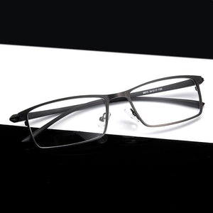 Durable Mens Alloy Business Glasses Frame Men Male Square Ultralight Metal Eye Square Prescription Spectacles Frames