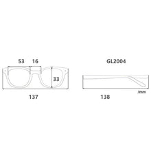 Load image into Gallery viewer, Durable Stainless Steel Prescription Glasses Frames Women violet/red-brown