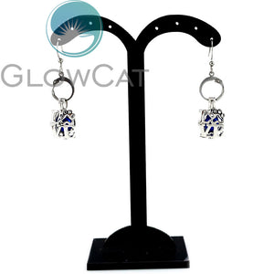 E-KK642 Love Openable Beads Pearl Cage Drop Earrings Hanging Dangle Locket Jewelry Ear Hook Brincos Women Girls