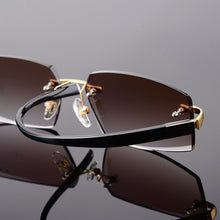 Load image into Gallery viewer, EAGWOO Rimless Sunglasses MR-8 Sun Glasses Lenses Prescription Glasses Color Lenses to Anti Sunlight Glare Anti UV 258038 New